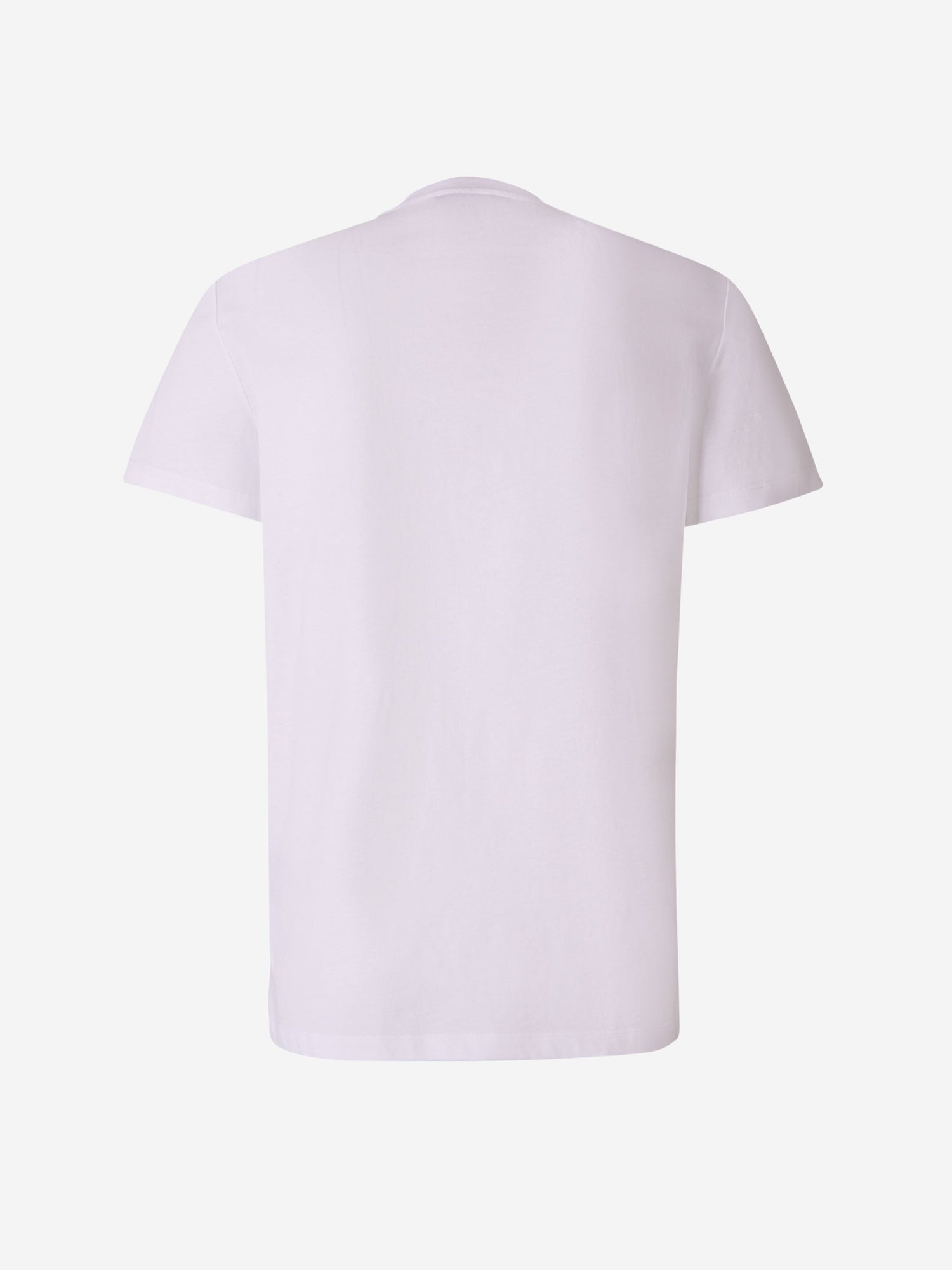 Outlet online Balmain Hombre Camiseta Logo Estampado color Blanco sku 553-003350 01 - Foto 2