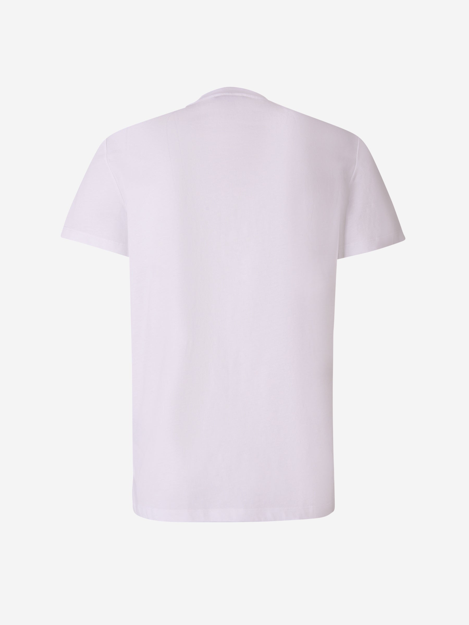 Outlet online Balmain Hombre Camiseta Logo Estampado color Blanco sku 553-003350 01 - Foto 2