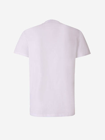 Outlet online Balmain Hombre Camiseta Logo Estampado color Blanco sku 553-003350 01 - Foto 2