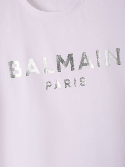 Outlet online Balmain Hombre Camiseta Logo Estampado color Blanco sku 553-003350 01 - Foto 4