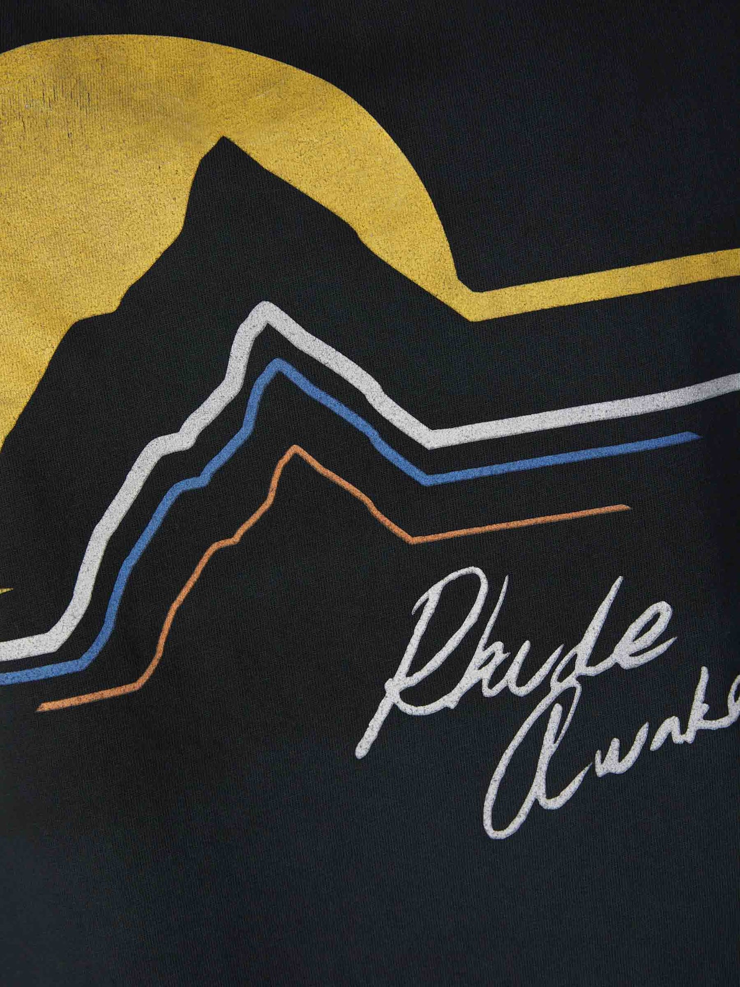 Outlet online Rhude Hombre Camiseta Béisbol Logo color Negro sku 553-003361 00 - Foto 5