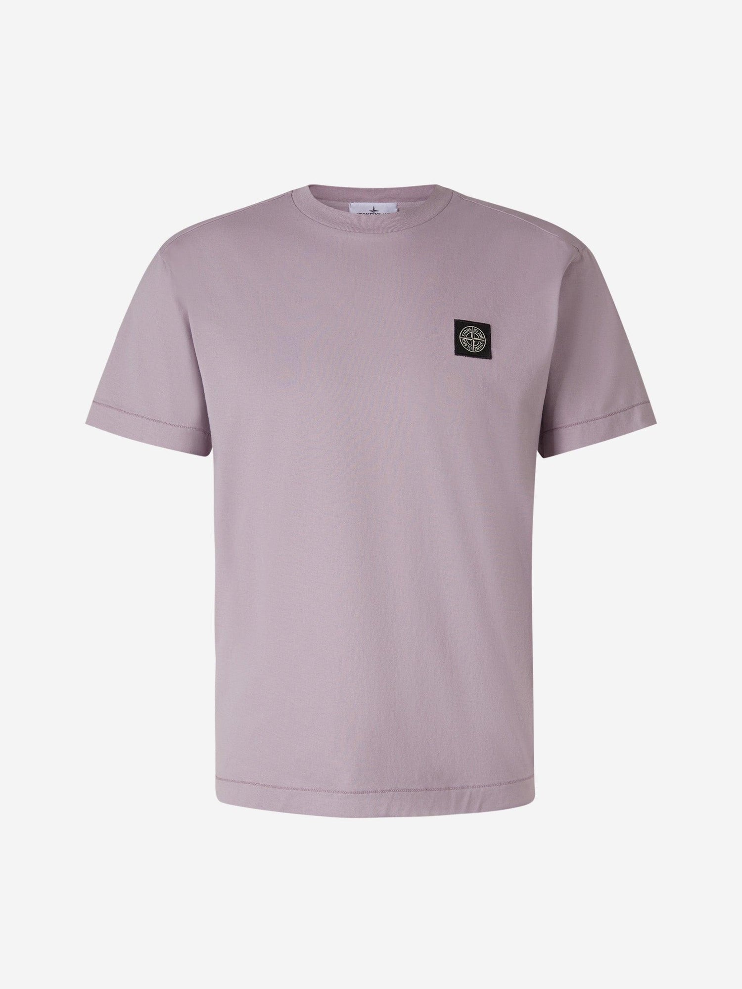 Stone Island Camiseta Parche Logo color Lila sku 553-003371 03 - Foto 1