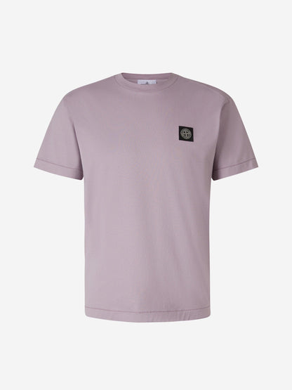 Stone Island Camiseta Parche Logo color Lila sku 553-003371 03 - Foto 1