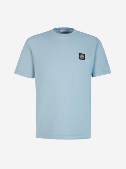 Outlet online Stone Island Hombre Camiseta Parche Logo color Azul sku 553-003371 05 - Foto 1
