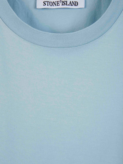 Outlet online Stone Island Hombre Camiseta Parche Logo color Azul sku 553-003371 05 - Foto 3