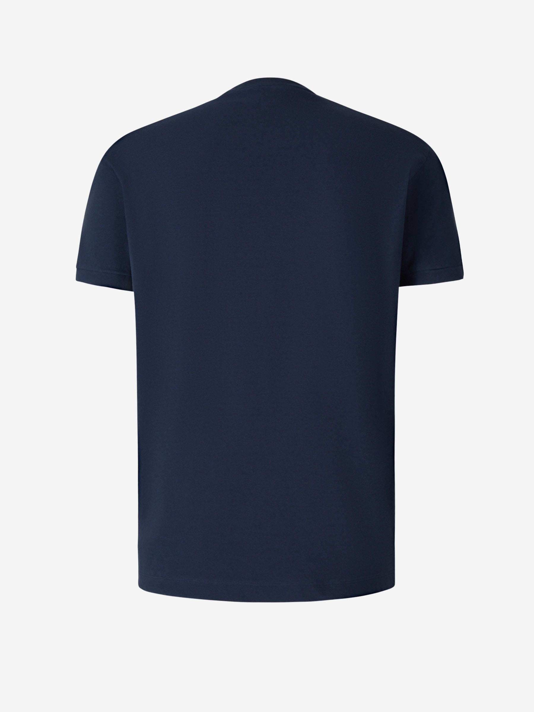 Outlet online Dsquared2 Hombre Camiseta Logo Estampado color Azul Noche sku 553-003379 01 - Foto 2