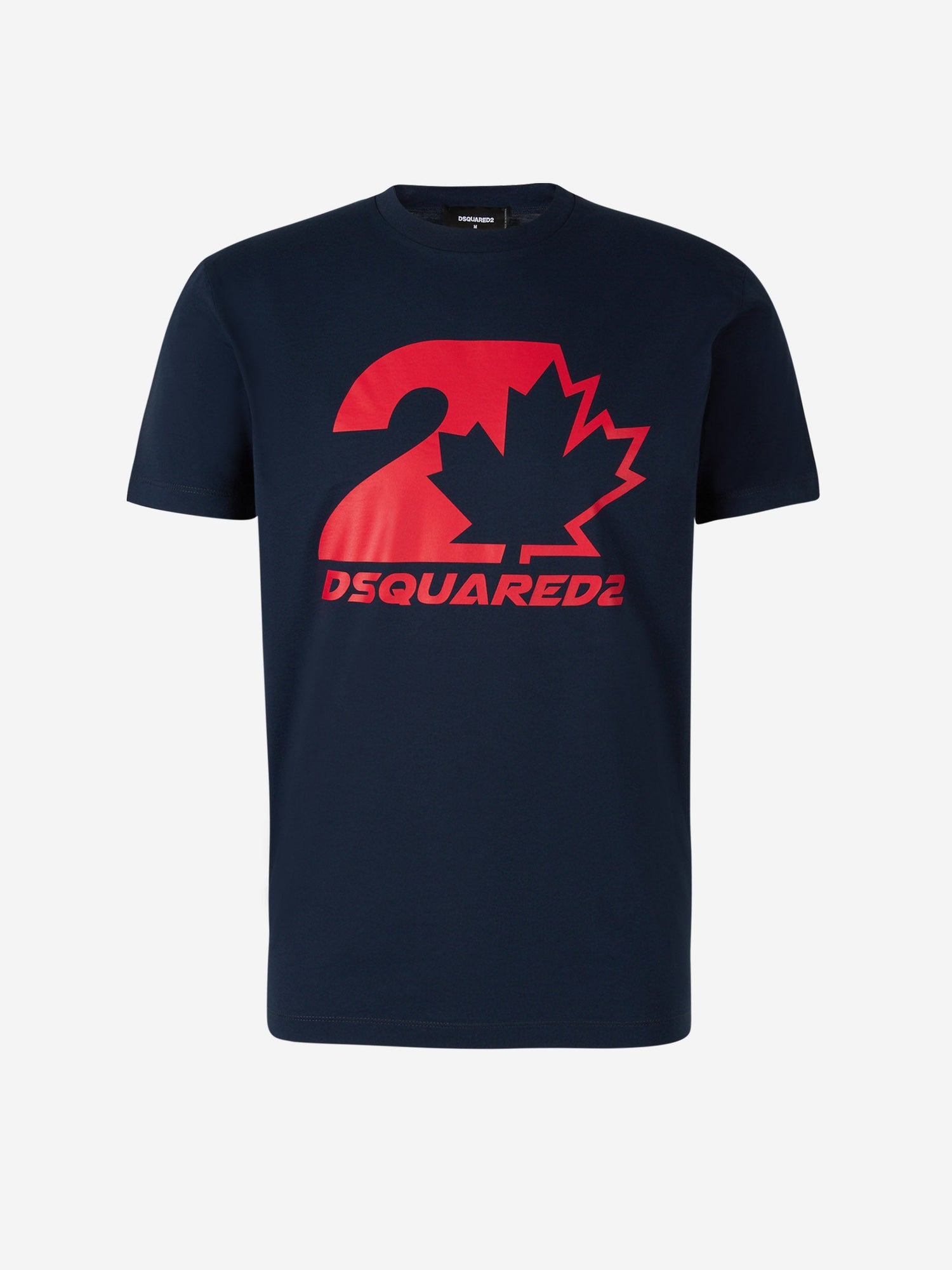 Outlet online Dsquared2 Hombre Camiseta Gráfico Logo color Azul Noche sku 553-003380 01 - Foto 1