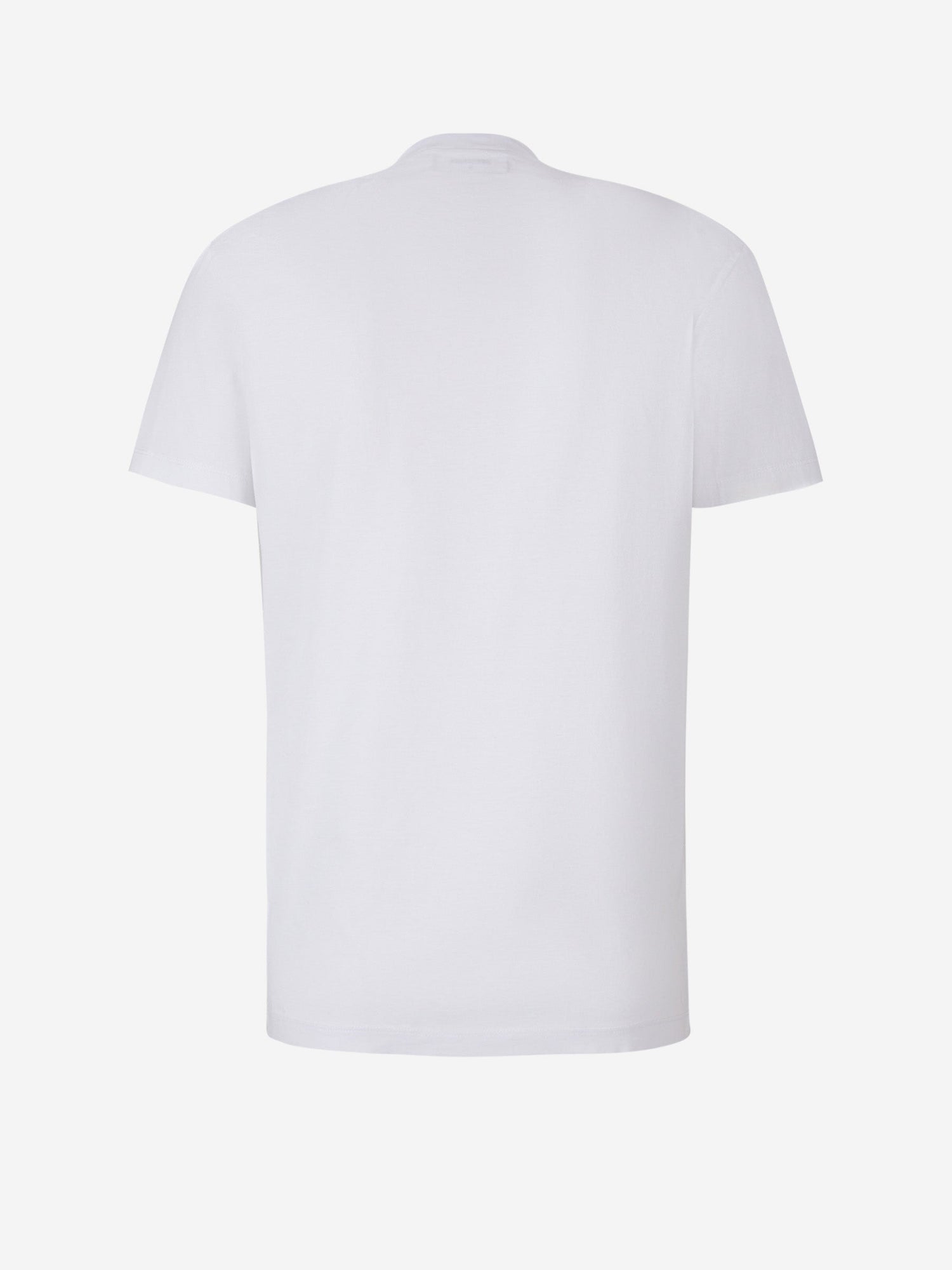 Outlet online Dsquared2 Hombre Camiseta Logo Estampado color Azul Marino sku 553-003382 02 - Foto 2