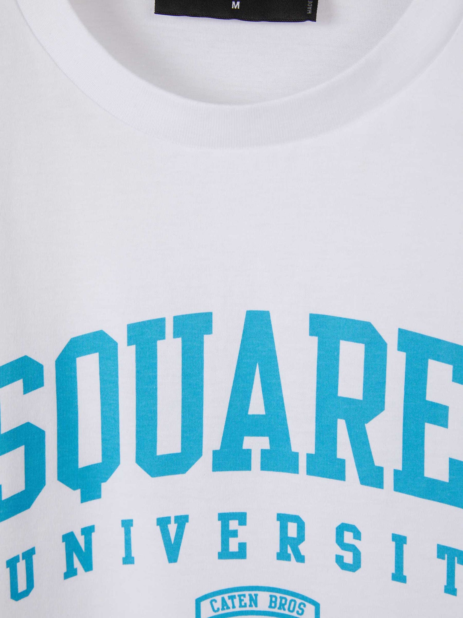 Outlet online Dsquared2 Hombre Camiseta Logo Estampado color Azul Marino sku 553-003382 02 - Foto 4