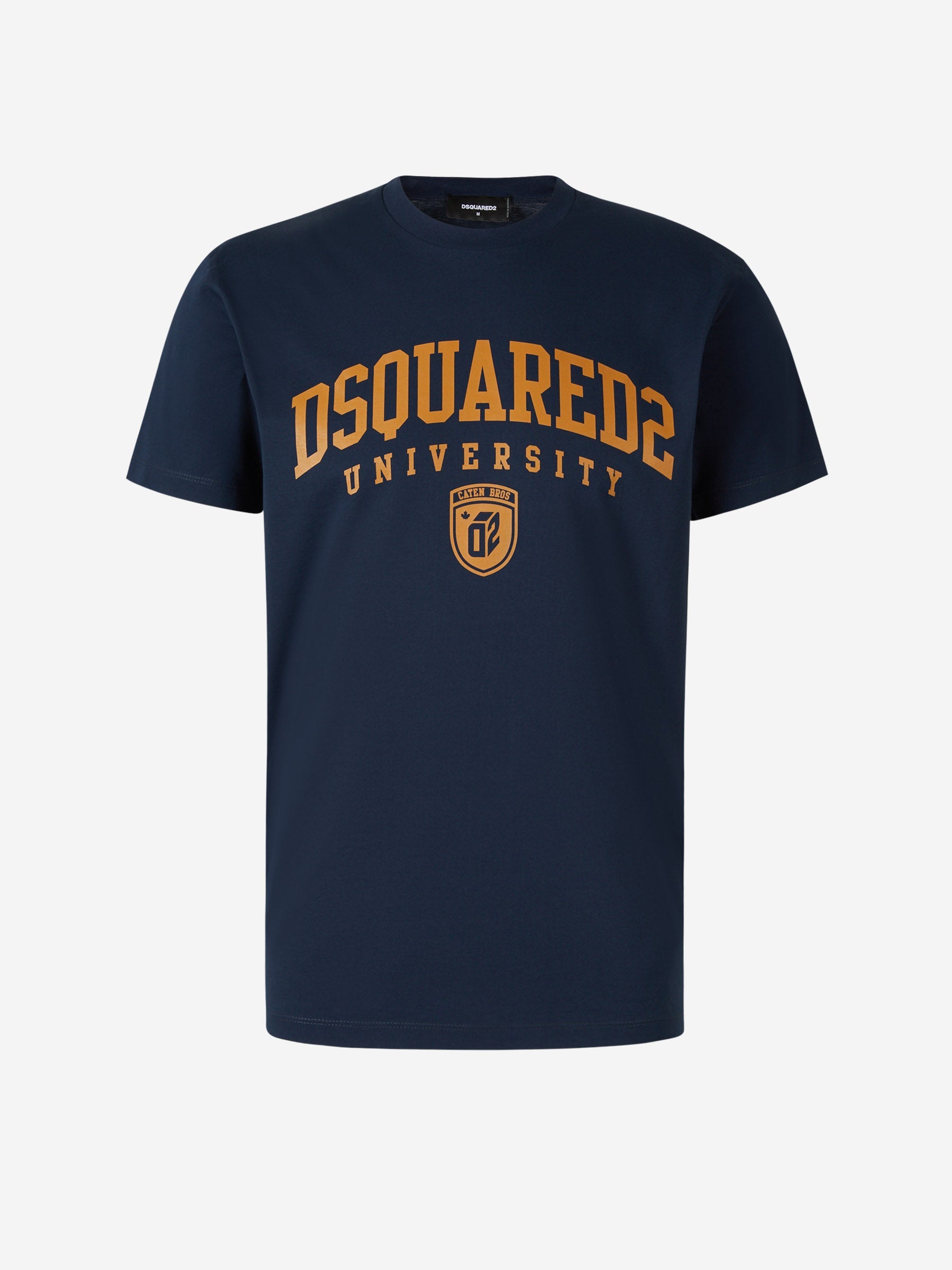 Outlet online Dsquared2 Hombre Camiseta Logo Estampado color Azul Marino sku 553-003382 02 - Foto 5