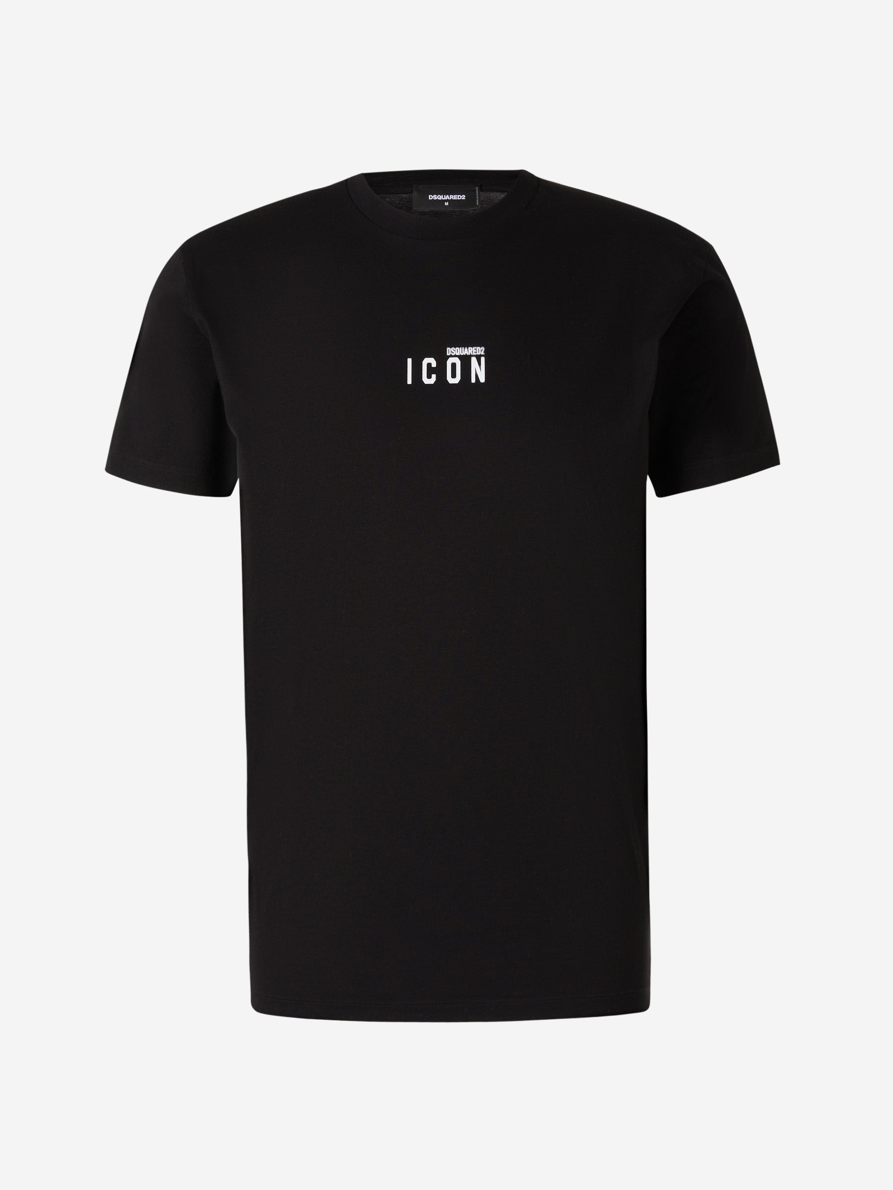 Outlet online Dsquared2 Hombre Camiseta Logo Algodón color Blanco sku 553-003384 02 - Foto 1