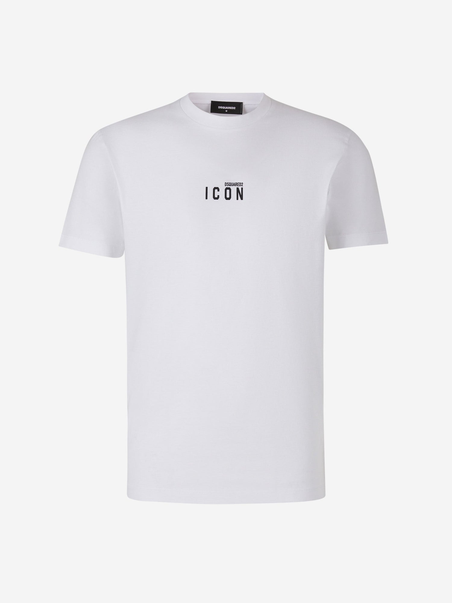 Outlet online Dsquared2 Hombre Camiseta Logo Algodón color Blanco sku 553-003384 02 - Foto 4