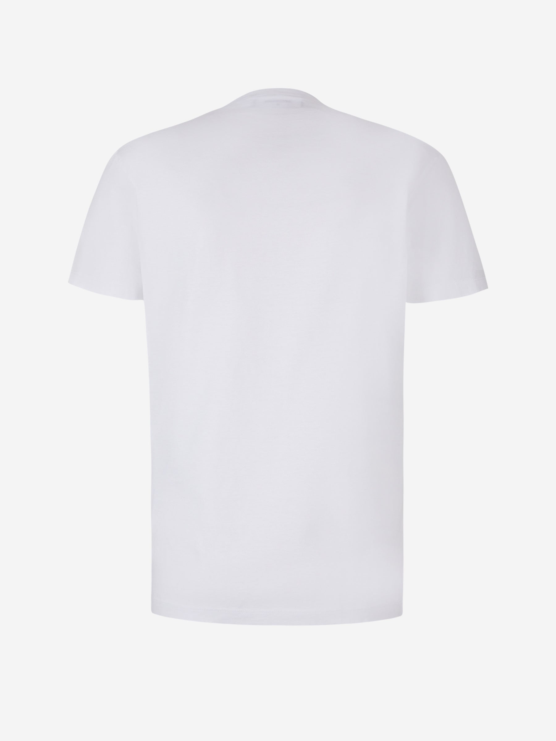 Outlet online Dsquared2 Hombre Camiseta Gráfico Estampado color Blanco sku 553-003385 01 - Foto 2