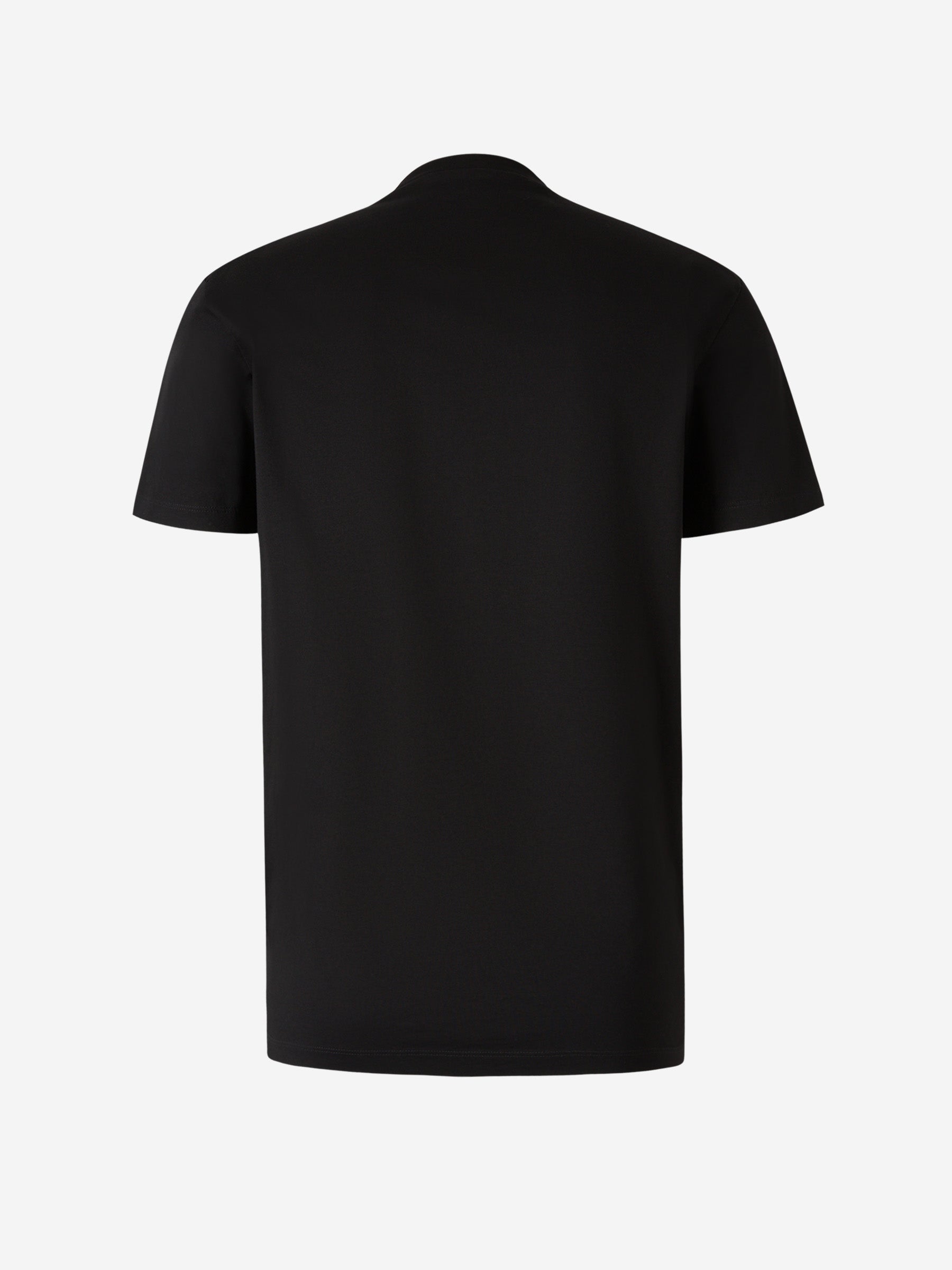 Outlet online Dsquared2 Hombre Camiseta Logo Lettering color Negro sku 553-003386 01 - Foto 4
