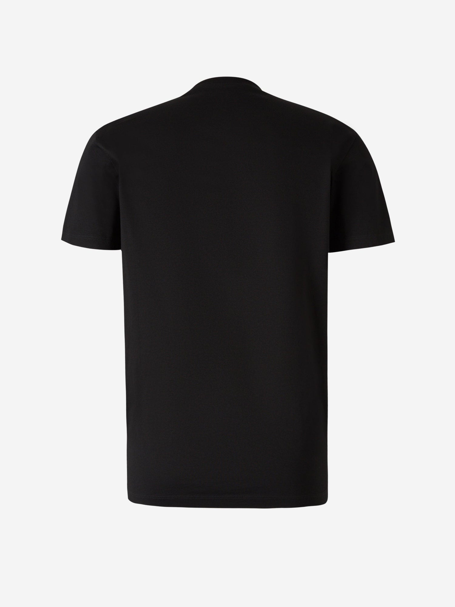 Outlet online Dsquared2 Hombre Camiseta Logo Lettering color Negro sku 553-003387 01 - Foto 4