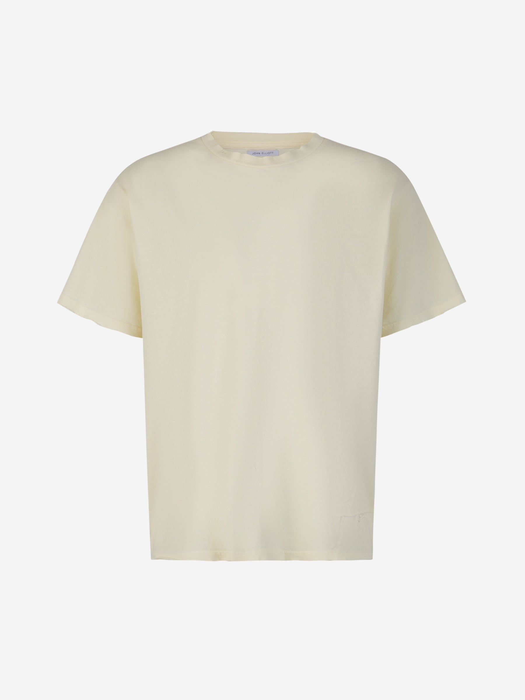 Outlet online John Elliott Hombre Camiseta Algodón Folsom color Negro sku 553-003447 01 - Foto 1
