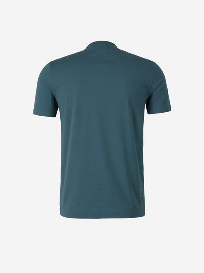 Santa Eulalia Hombre Barcelona Camiseta Lisa Algodón color Azul sku 553-003708 06 - Foto 2