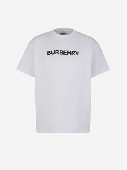 Outlet online Burberry Hombre Camiseta Logo Algodón color Blanco sku 553-003744 01 - Foto 1