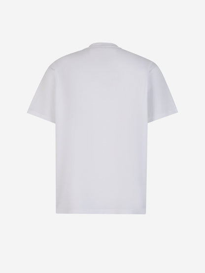 Outlet online Burberry Hombre Camiseta Logo Algodón color Blanco sku 553-003744 01 - Foto 2