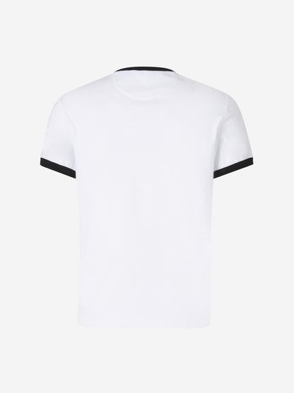 Valentino Hombre Barcelona Camiseta Logo Contraste color Blanco sku 553-003755 01 - Foto 2