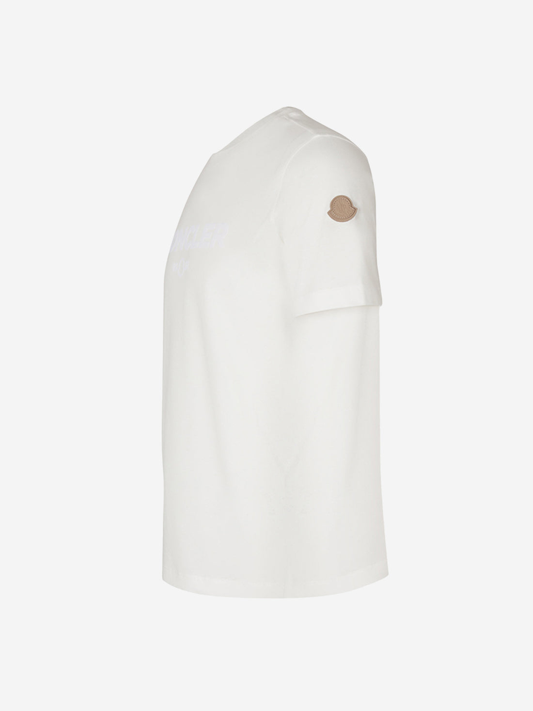 Moncler Hombre Barcelona Camiseta Logo Algodón color Blanco sku 553-003782 01 - Foto 2