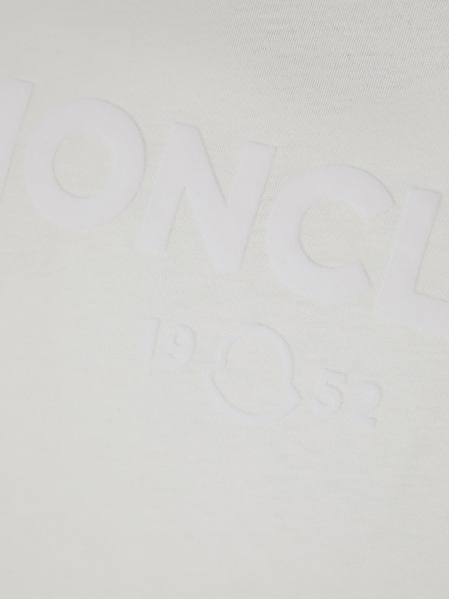 Moncler Hombre Barcelona Camiseta Logo Algodón color Blanco sku 553-003782 01 - Foto 5