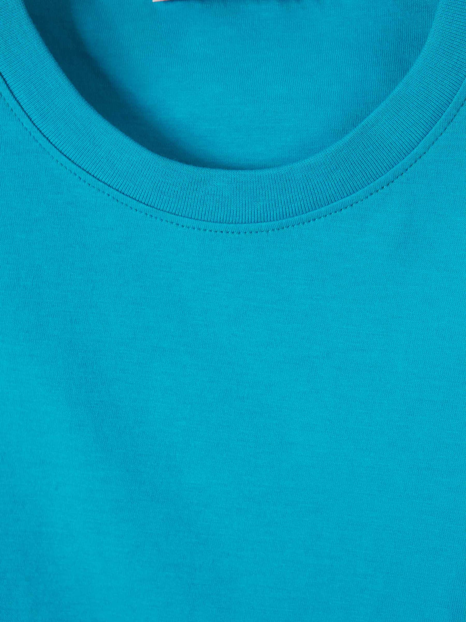 Valentino Hombre Barcelona Camiseta Algodón Logo color Turquesa sku 553-003819 01 - Foto 3