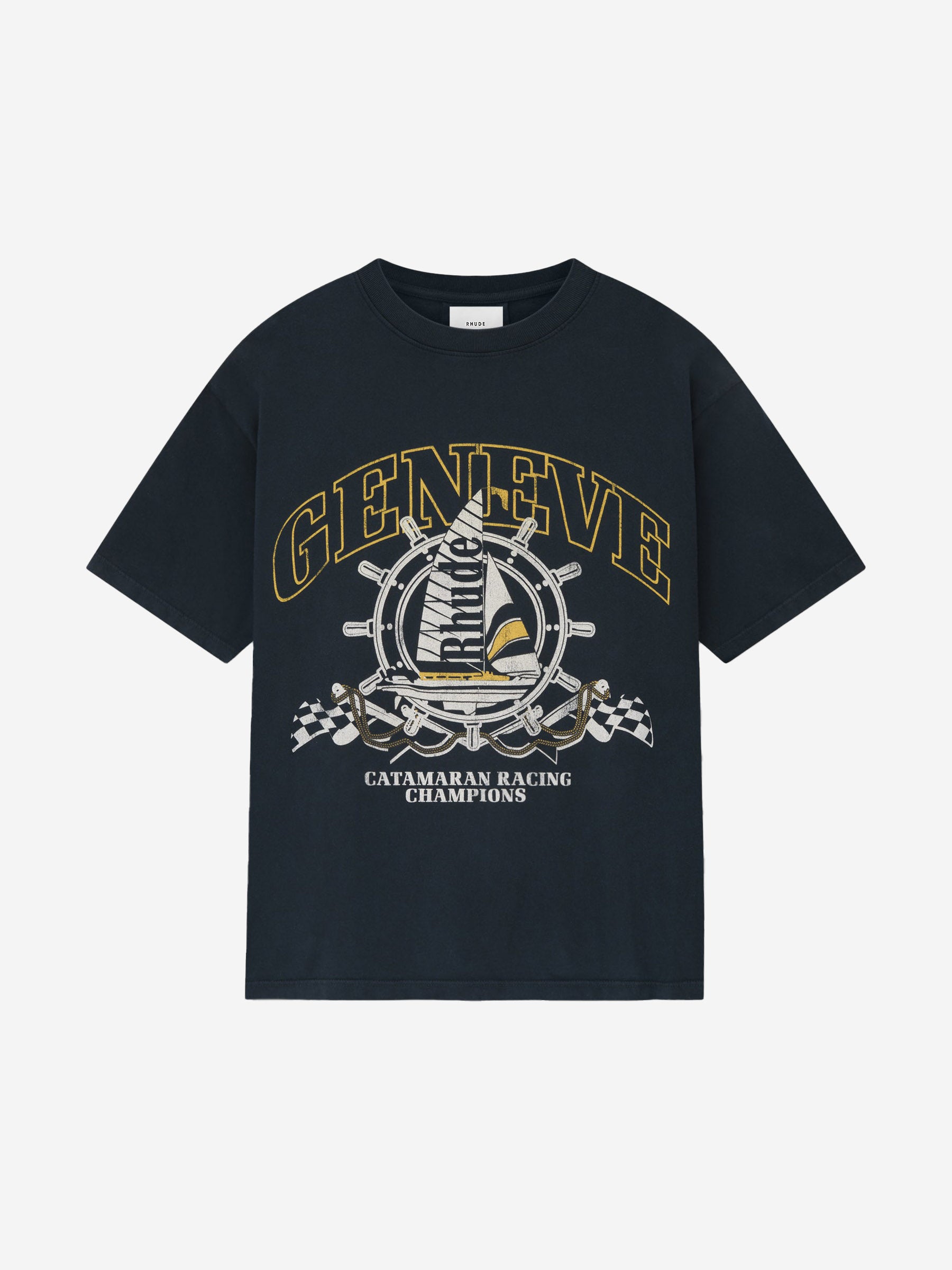 Catamaran Motif T-shirt