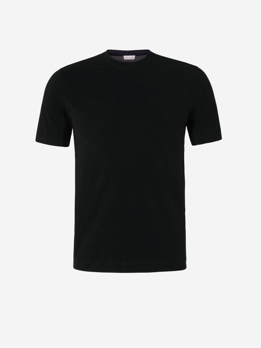 Outlet online Santa Eulalia Hombre Camiseta Lisa Algodón color Negro sku 553-003923 01 - Foto 1