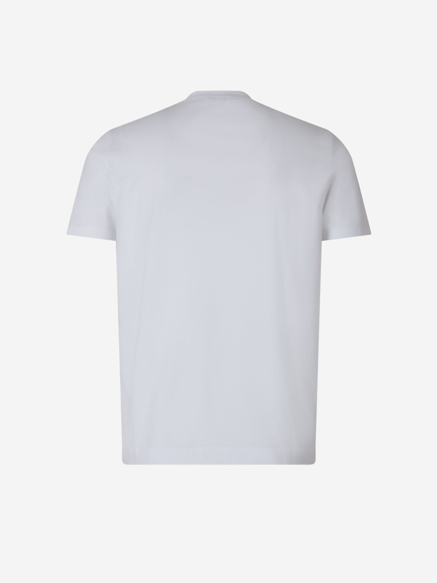 Outlet online Santa Eulalia Hombre Camiseta Lisa Algodón color Blanco sku 553-003923 02 - Foto 2