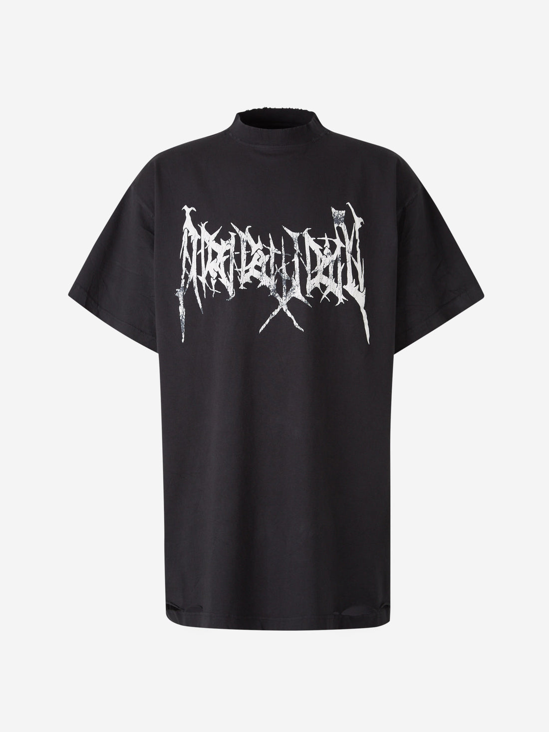 Outlet online Balenciaga Hombre Camiseta Oversized Logo color Negro sku 553-003972 01 - Foto 1