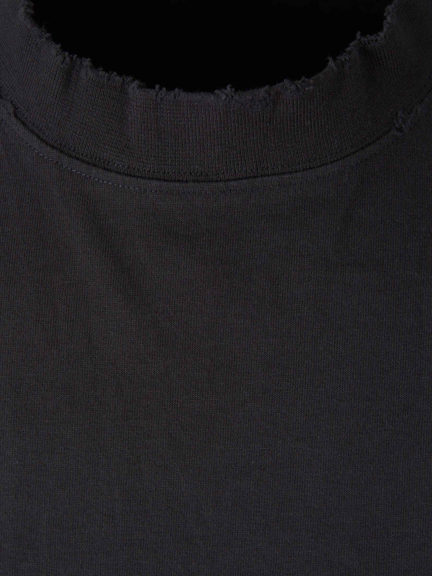 Outlet online Balenciaga Hombre Camiseta Oversized Logo color Negro sku 553-003972 01 - Foto 3