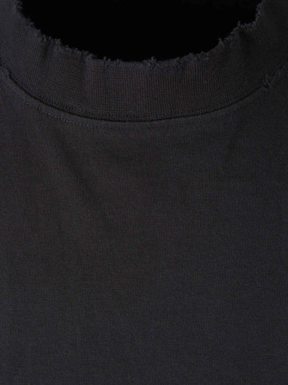 Outlet online Balenciaga Hombre Camiseta Oversized Logo color Negro sku 553-003972 01 - Foto 3