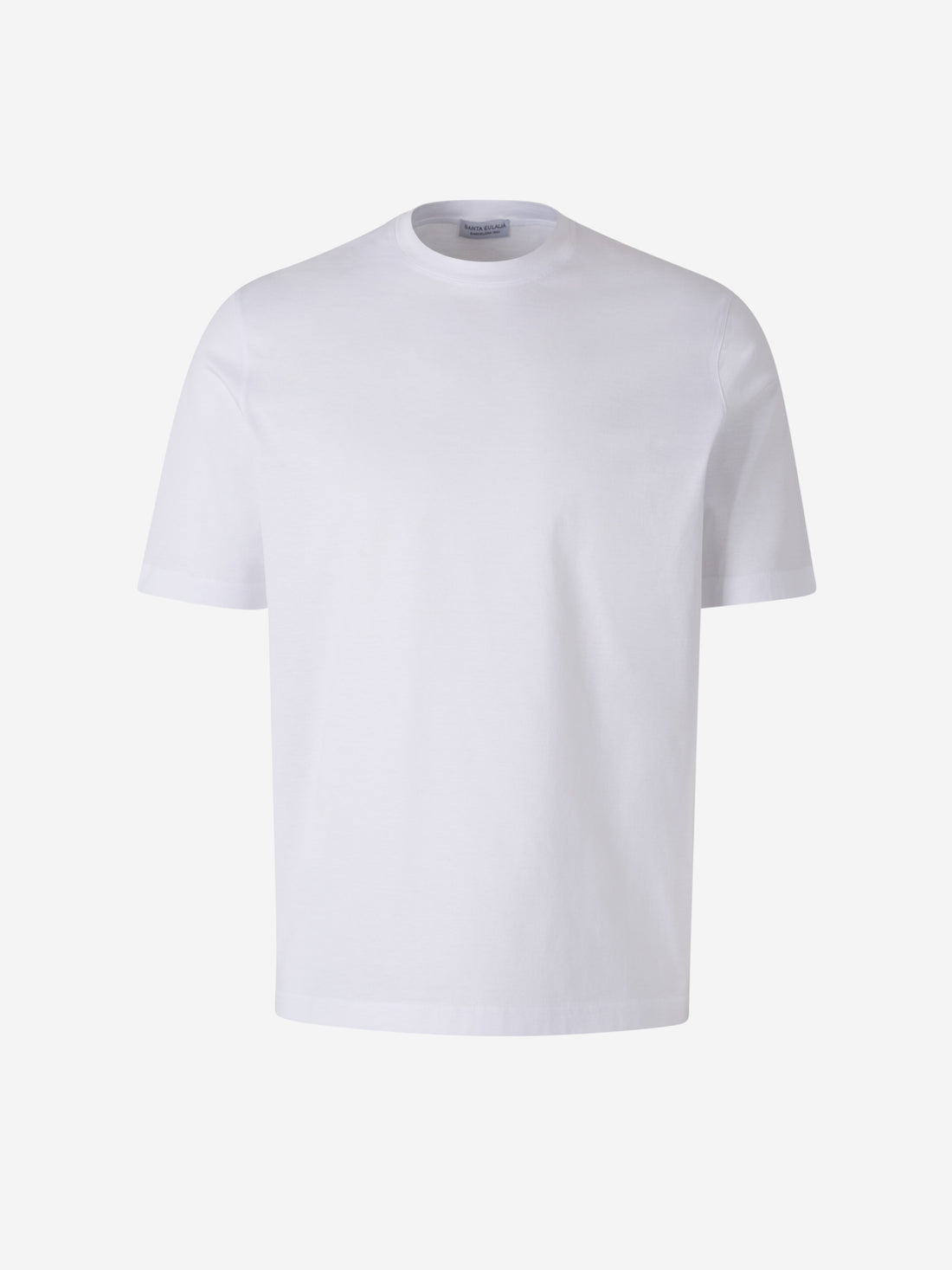 Outlet online Santa Eulalia Hombre Camiseta Lisa Algodón color Blanco sku 553-003979 01 - Foto 1