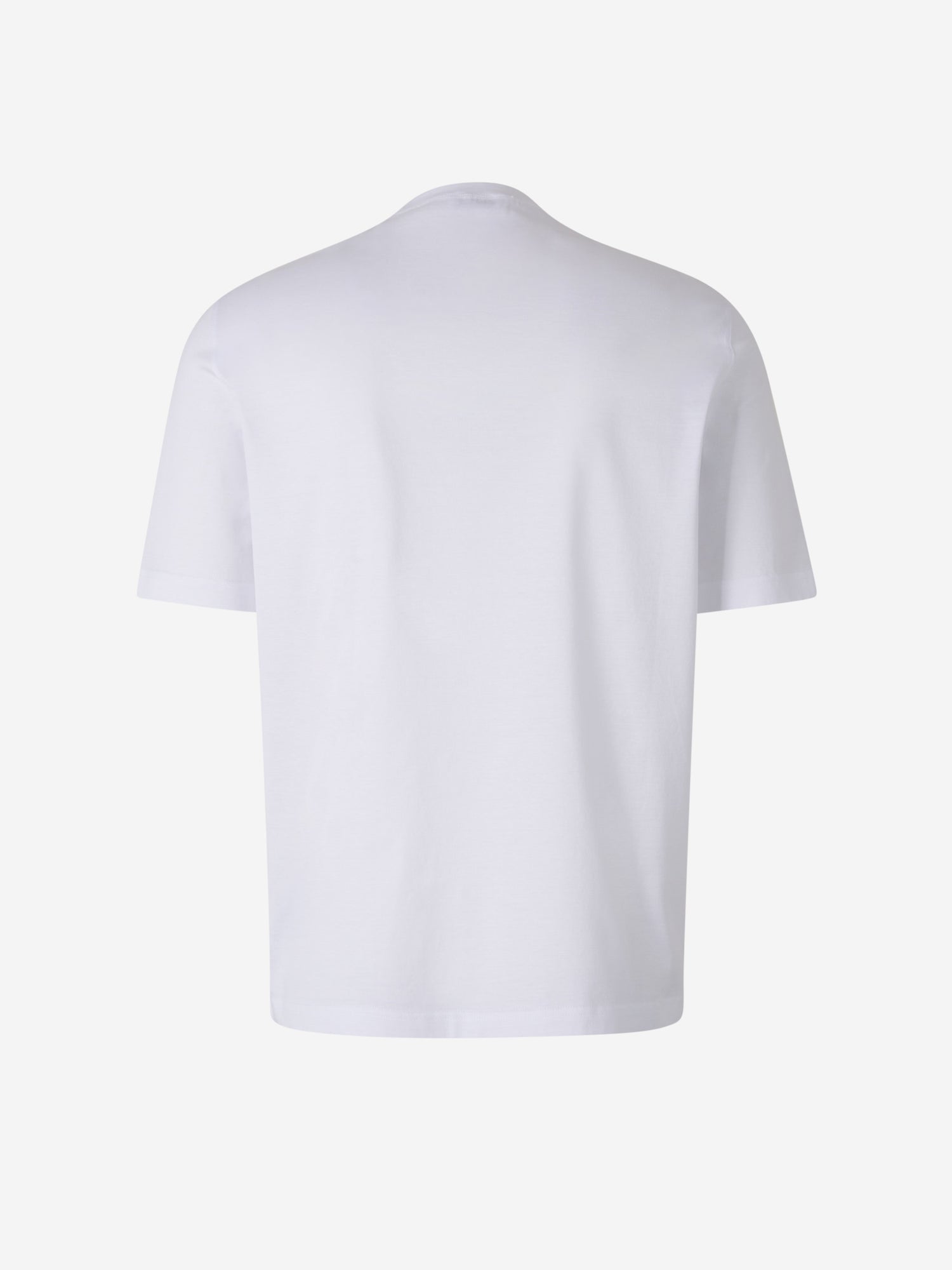 Outlet online Santa Eulalia Hombre Camiseta Lisa Algodón color Blanco sku 553-003979 01 - Foto 2