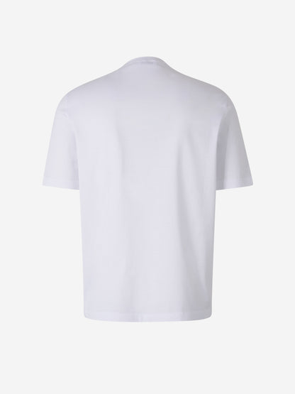 Outlet online Santa Eulalia Hombre Camiseta Lisa Algodón color Blanco sku 553-003979 01 - Foto 2