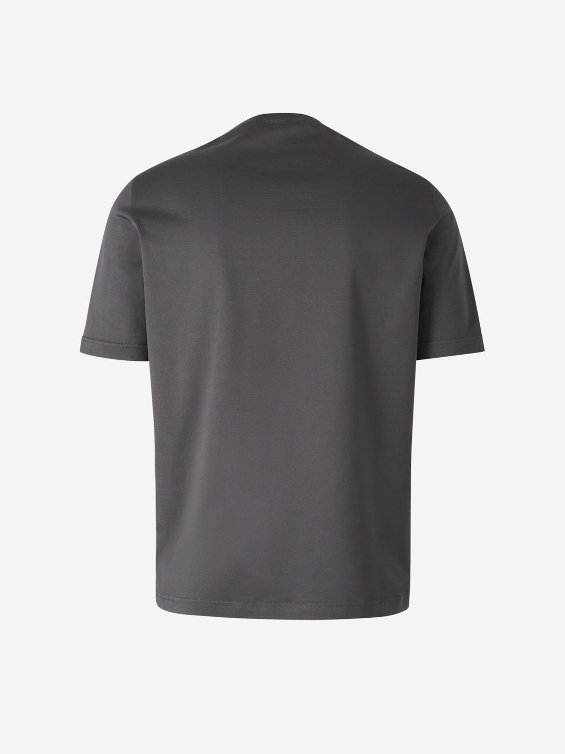 Outlet online Santa Eulalia Hombre Camiseta Lisa Algodón color Gris Antracita sku 553-003979 03 - Foto 2