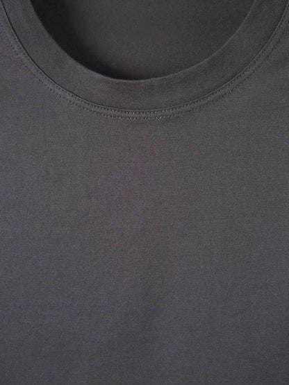 Outlet online Santa Eulalia Hombre Camiseta Lisa Algodón color Gris Antracita sku 553-003979 03 - Foto 3