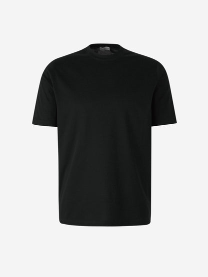 Outlet online Santa Eulalia Hombre Camiseta Lisa Algodón color Negro sku 553-003979 04 - Foto 1