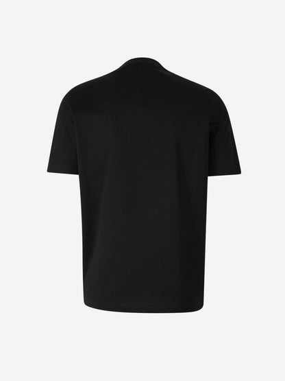 Outlet online Santa Eulalia Hombre Camiseta Lisa Algodón color Negro sku 553-003979 04 - Foto 2