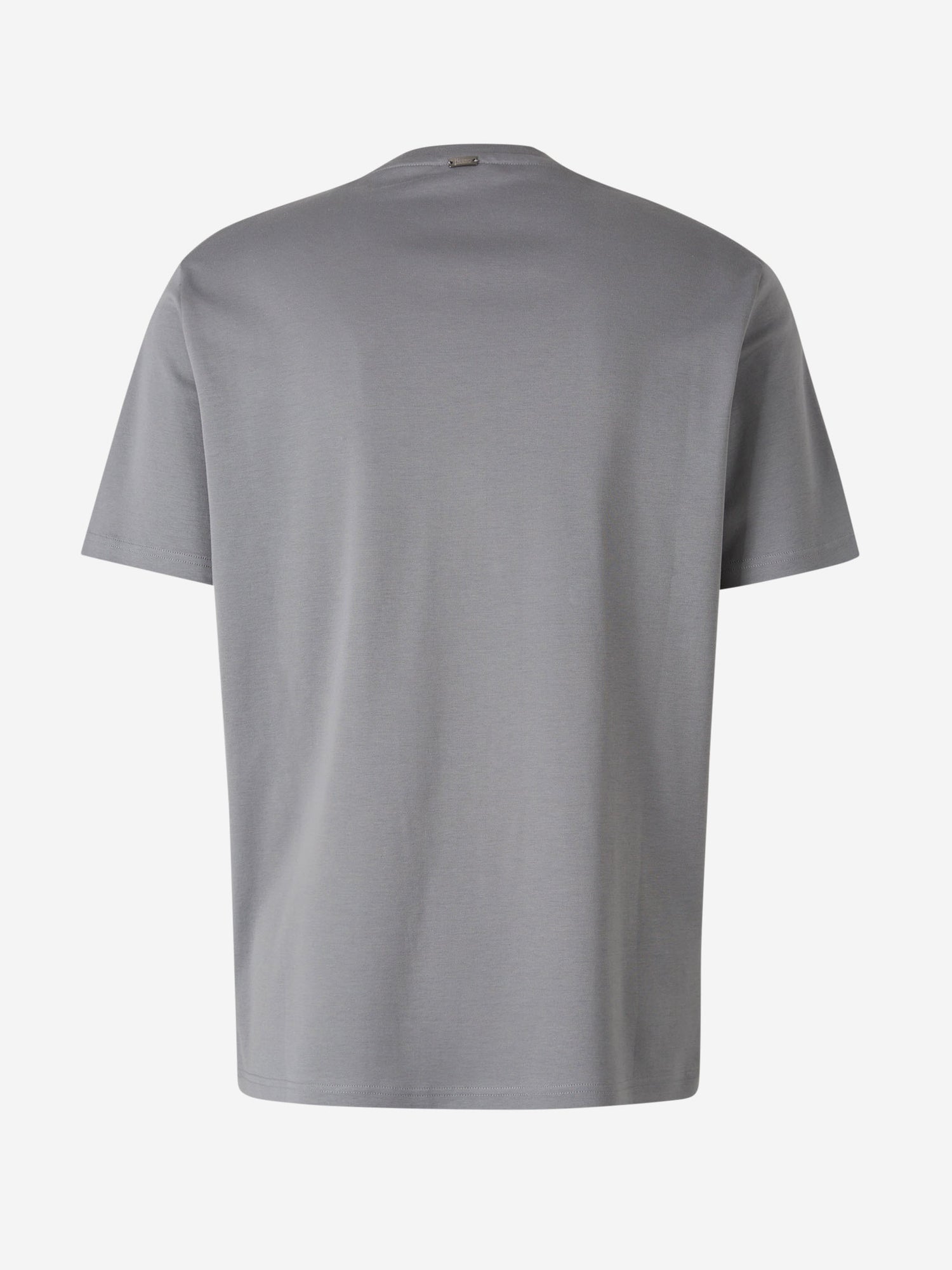 Outlet online Herno Hombre Camiseta Bolsillo Contraste color Gris Antracita sku 553-003981 02 - Foto 2