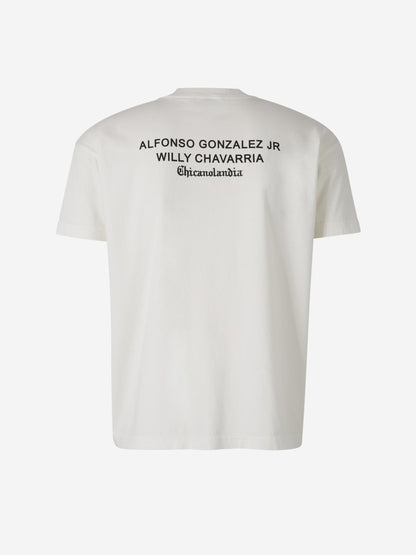 WillyChav Spirit of Chicanismo Hombre Barcelona Camiseta Kutz Easy color Blanco sku 553-004005 01 - Foto 2