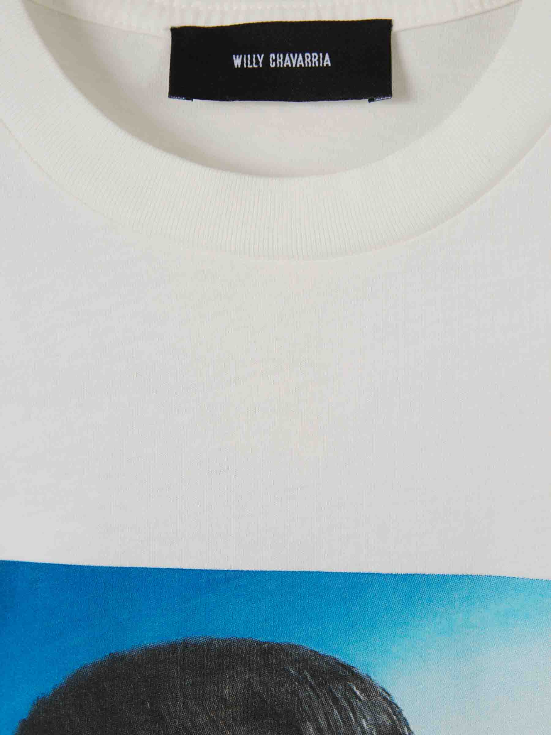 WillyChav Spirit of Chicanismo Hombre Barcelona Camiseta Kutz Easy color Blanco sku 553-004005 01 - Foto 3