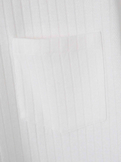 Brunello Cucinelli Hombre Barcelona Camiseta Canalé Bolsillo color Marfil sku 553-004017 01 - Foto 4