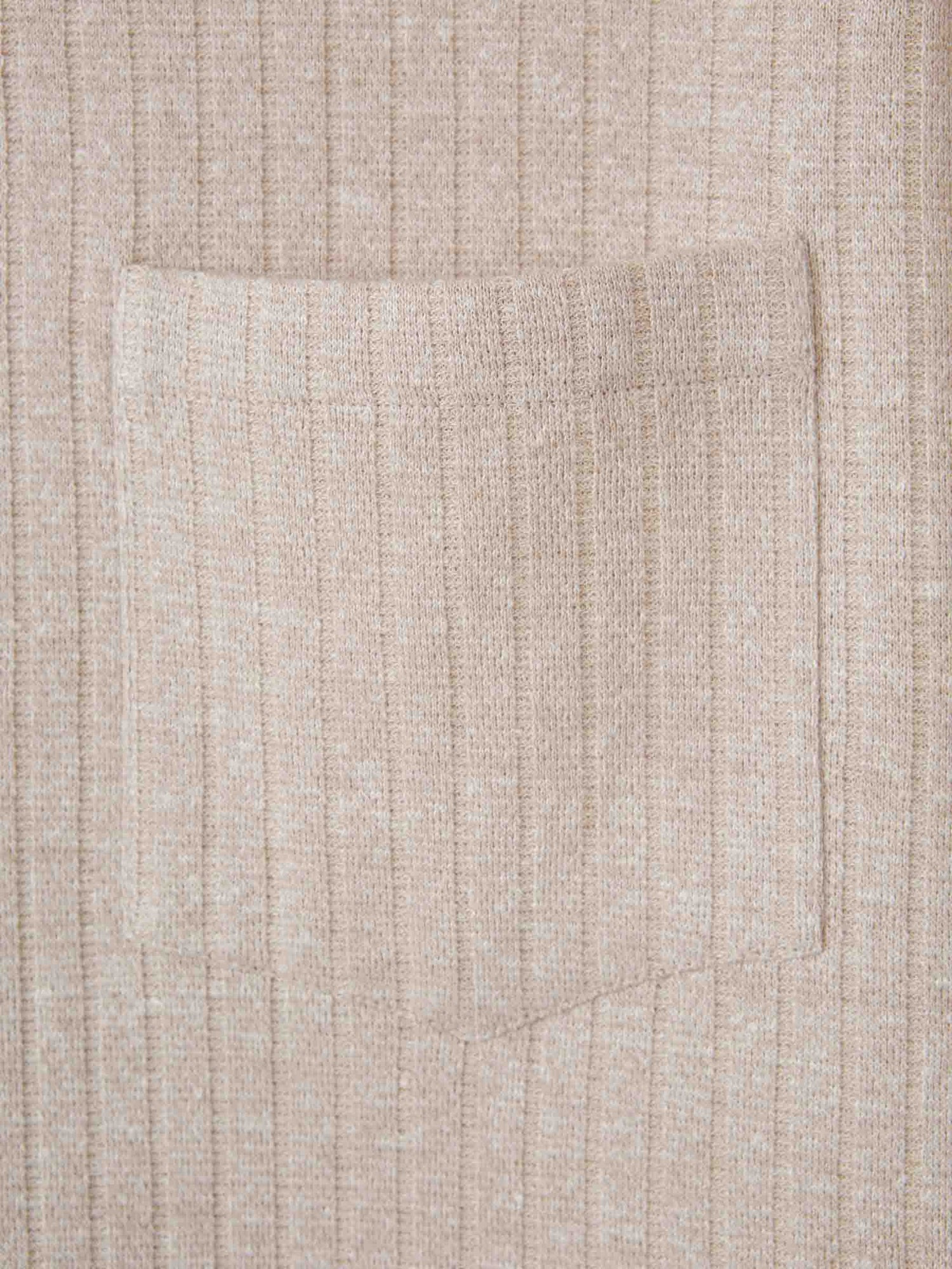 Brunello Cucinelli Hombre Barcelona Camiseta Canalé Bolsillo color Nude sku 553-004017 02 - Foto 4