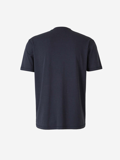 Tom Ford Hombre Barcelona Camiseta Logo Algodón color Azul Marino sku 553-004032 03 - Foto 2