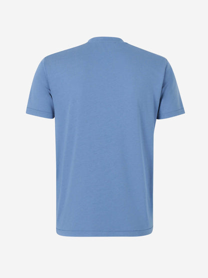 Outlet online Tom Ford Hombre Camiseta Logo Algodón color Azul sku 553-004032 05 - Foto 2
