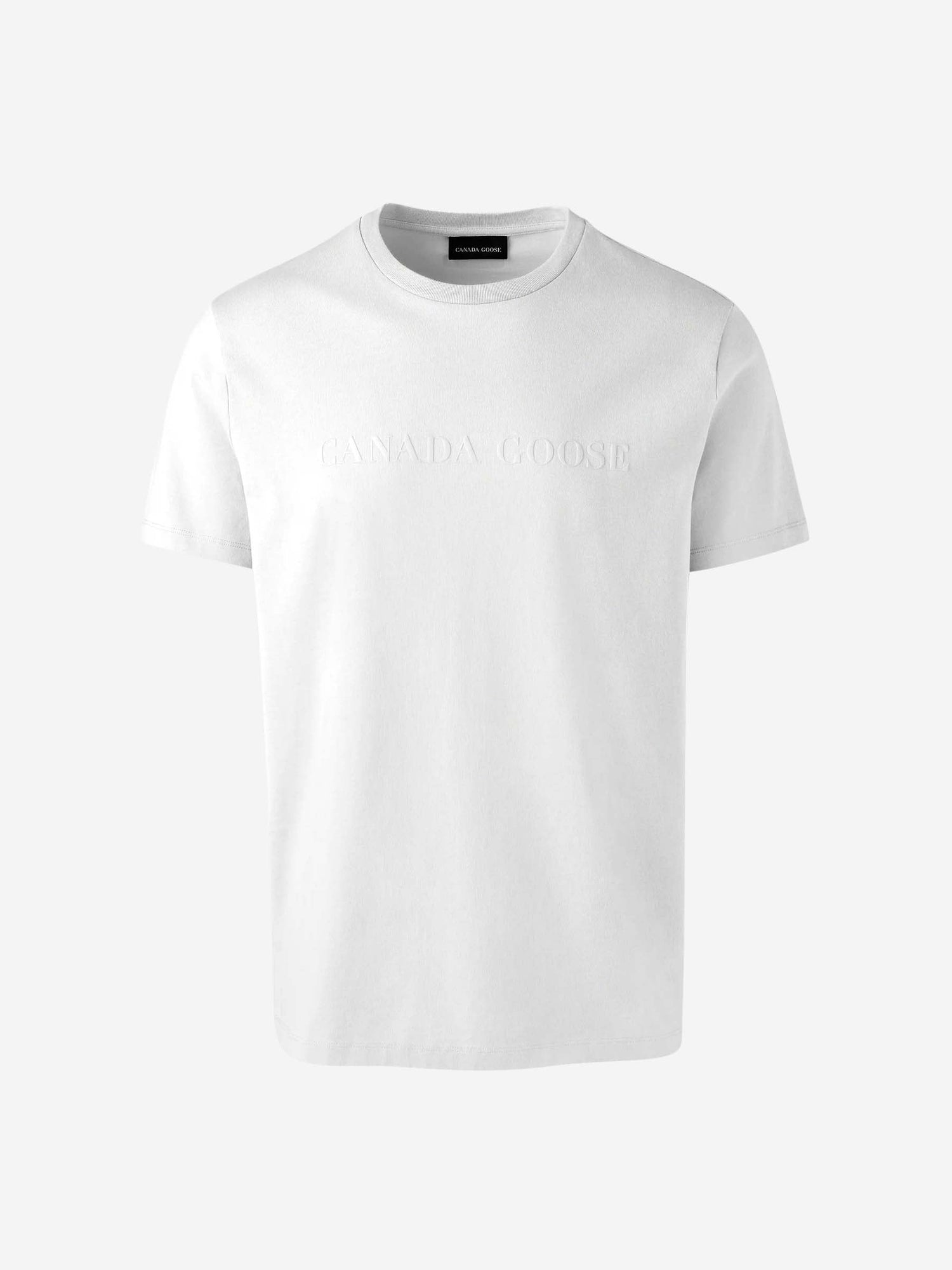 Outlet online Canada Goose Hombre Camiseta Emersen Algodón color Blanco sku 553-004065 02 - Foto 1
