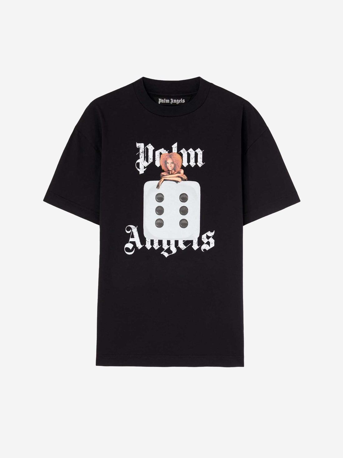Palm Angels Hombre Barcelona Camiseta Pin Up color Negro sku 553-004082 01 - Foto 1