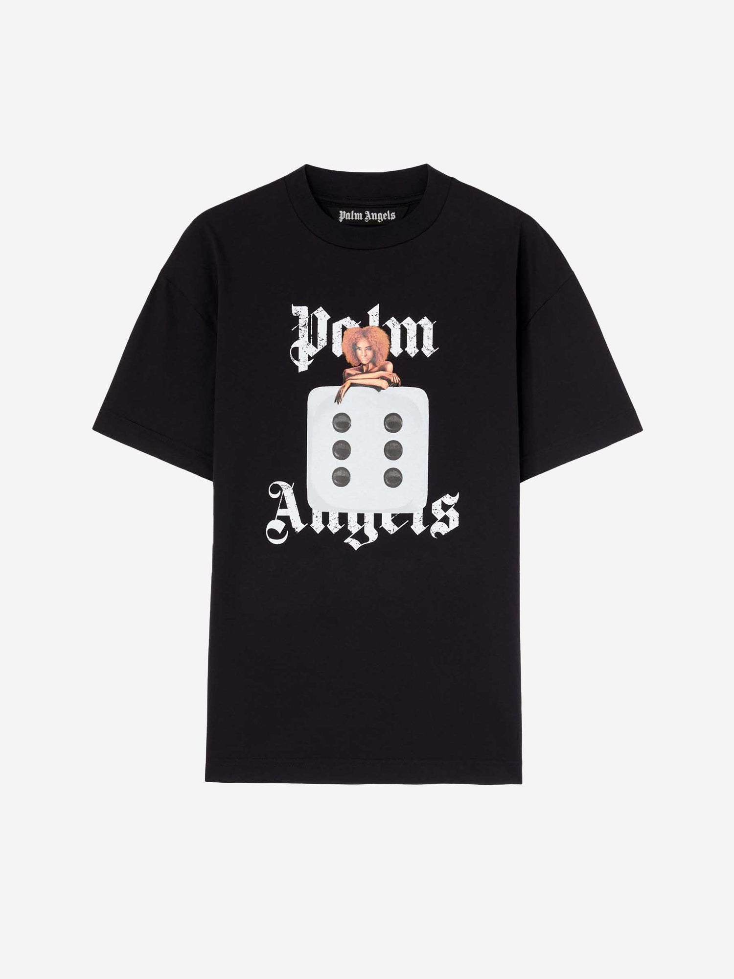 Palm Angels Hombre Barcelona Camiseta Pin Up color Negro sku 553-004082 01 - Foto 1